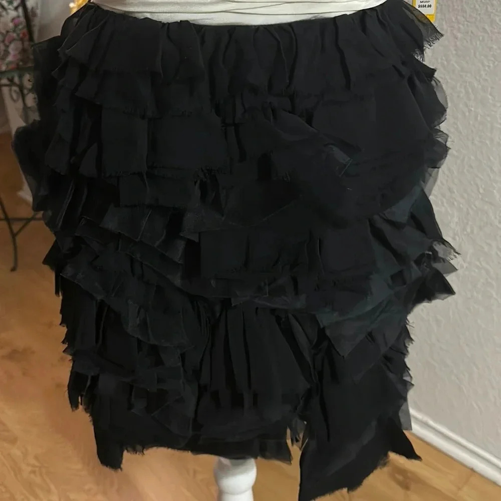 Alice + Olivia white black bubble Dress size 2 - Picture 5 of 11